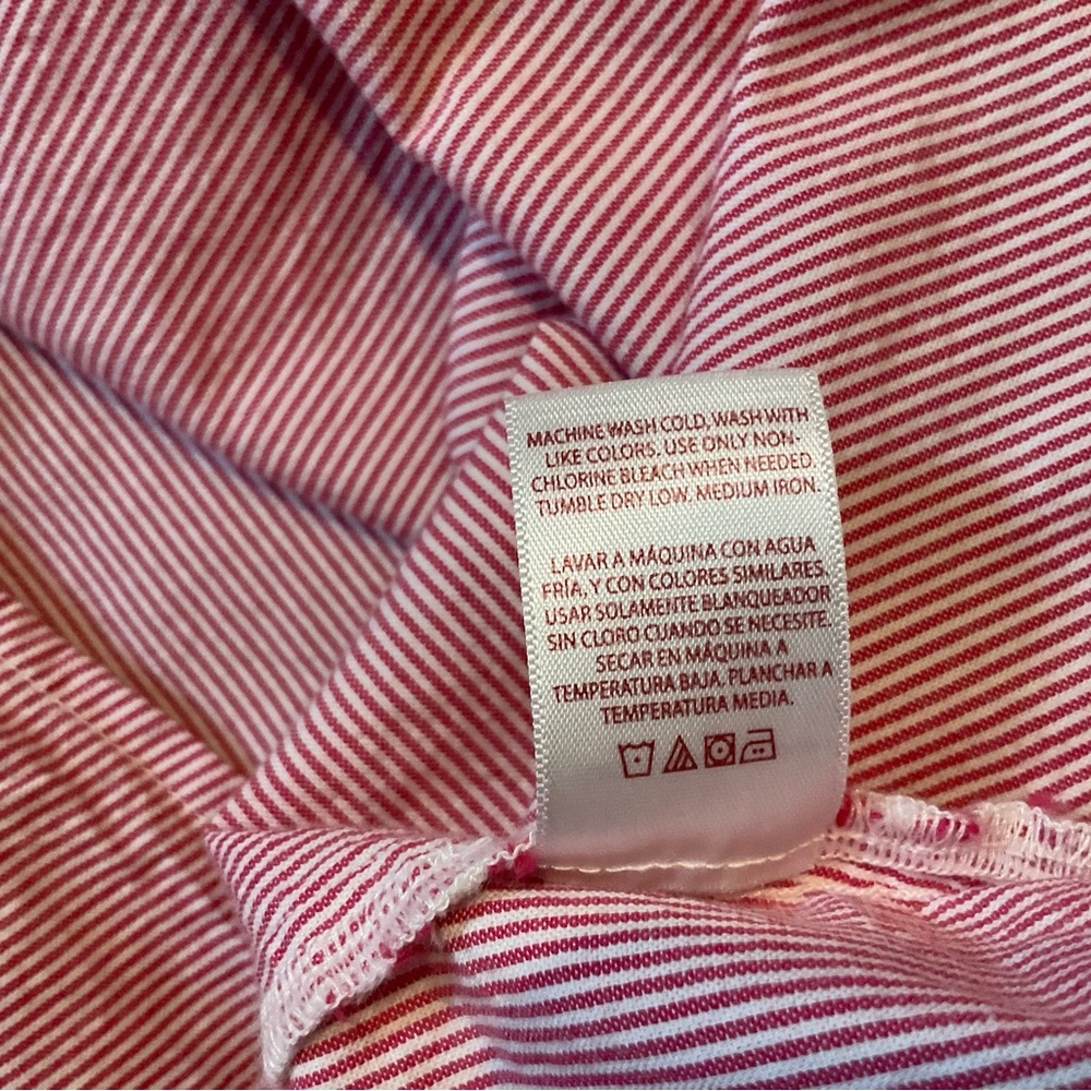 NWOT Faded Glory red and white stripe Midi Dress - Picture 9 of 9